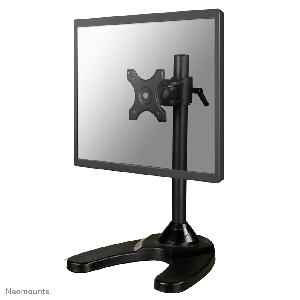 Neomounts by Newstar monitor desk mount - Freestanding - 10 kg - 25.4 cm (10") - 76.2 cm (30") - 100 x 100 mm - Black